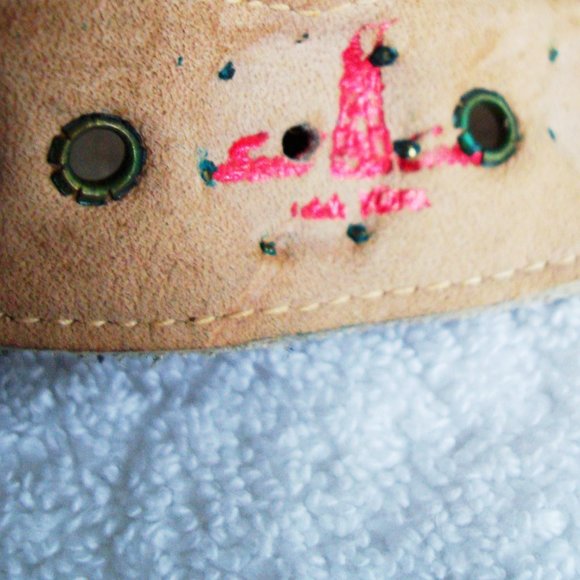 Sam Edelman CIRCUS Gold Dome Studded Leather Belt - Picture 5 of 7